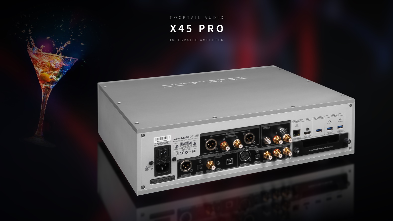 X45 Pro Silver 뒷면